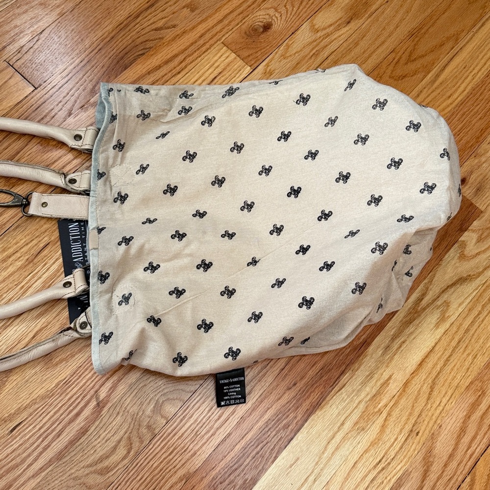 Vintage Addiction Bag Tot Canvas --HOW do I Like my Coffee? NWT - Picture 10 of 16
